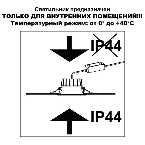 Влагозащищенный светильник Novotech 359557