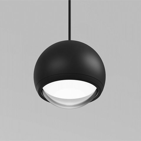 DK5346-BK Светильник для трека Air, серия Hang 4000 со светодиодом, ?80*76мм, 48V DC, 5W, RA?95, 120°, 4000K, IP20, черный, алюминий
