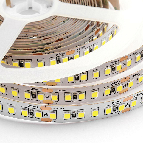 Светодиодная лента Apeyron 18W/m 168LED/m 2835SMD холодный белый 5M 00-300