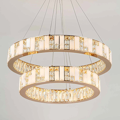 Каскадная люстра MODELUX ML.6985.800.600P GD