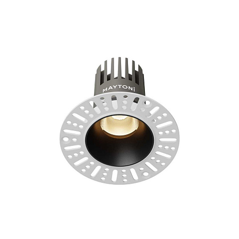Встраиваемый светильник Maytoni Technical DL124-10W-3K-TRS-B