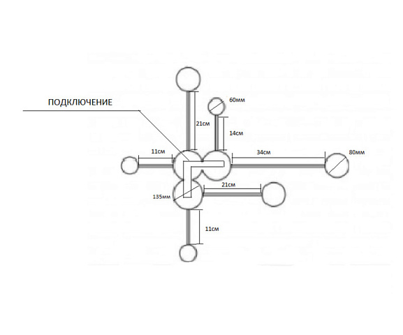 Накладной светильник Kink Light 2206D,19