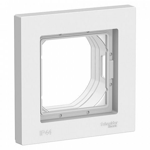 Systeme Electric AtlasDesign Aqua Бел Рамка 1-ая IP44