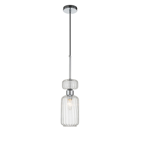 Подвесной светильник Escada 1141/1S Chrome/Clear
