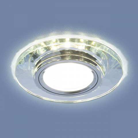 Встраиваемый светильник Elektrostandard 2228 MR16 SL зеркальный/серебро a044295