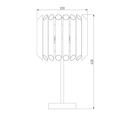Настольная лампа Bogates Castellie 01106/3