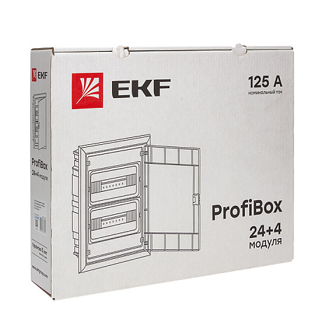 EKF PROxima ProfiBox Щит распределительный встраиваемый 24+4 модуля IP41