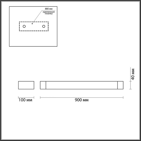 Бра Odeon Light 3888/24WB