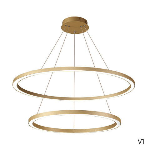 Подвесной светильник Crystal Lux FORTUNA SP123W LED GOLD