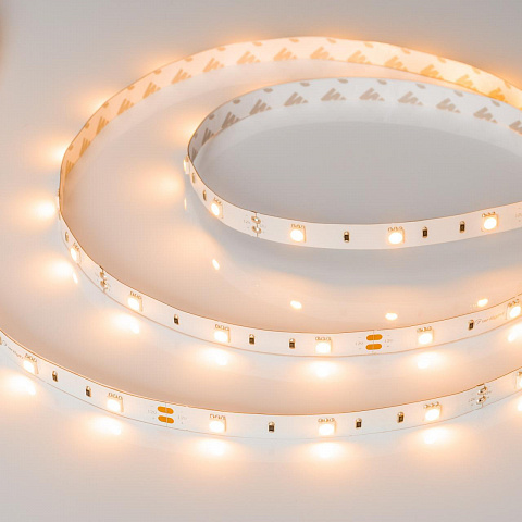Светодиодная лента Arlight 7,2W/m 30LED/m 5060SMD теплый белый 5M 018102(2)