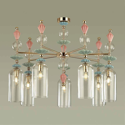 Подвесная люстра Odeon Light Classic Bizet 4855/7C