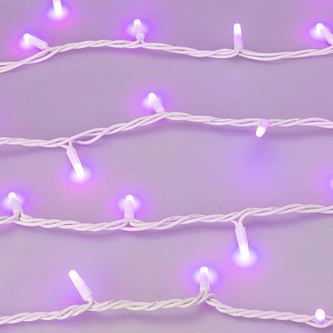 Уличная светодиодная гирлянда Ardecoled нить 24V разноцветная ARD-String-Pro-10000-White-100Led-Milk-Live RGB-DMX 031756