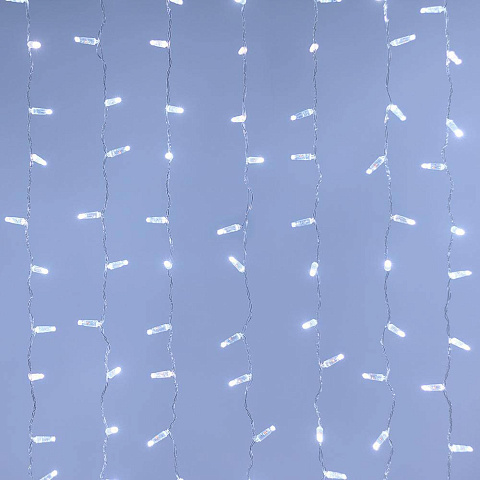 Уличная светодиодная гирлянда Ardecoled занавес 230V белый ARD-Curtain-Classic-2000X9000-Clear-2200Led-Waterfall White 024876
