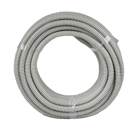 EKF PROxima Труба гофр. ПВХ Plast с зондом d20мм (25м.)