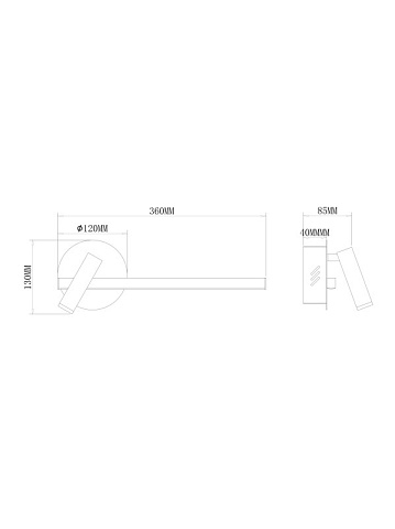 Бра Freya FR6063WL-L12B