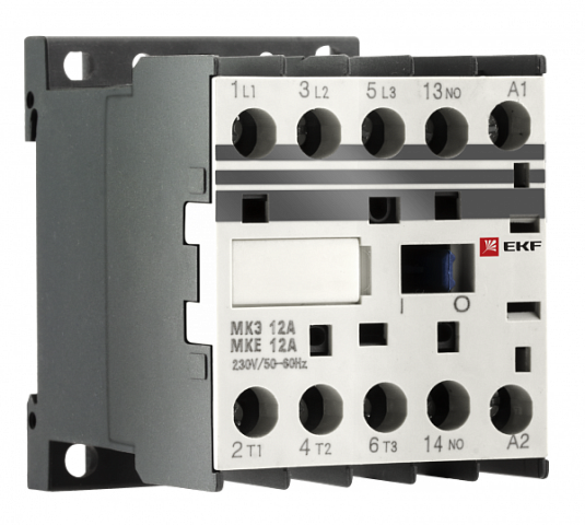 EKF PROxima Миниконтактор МКЭ 12А 230В 1NO