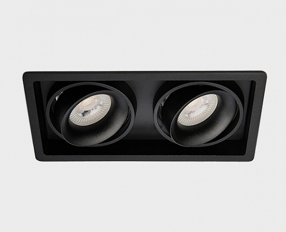 Встраиваемый светильник ITALLINE DE-312 black