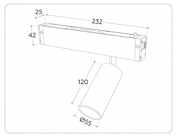 Светильник на шине Ambrella Light GL1221