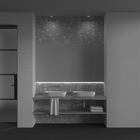 Влагозащищенный светильник Maytoni C127CL-L7W3K-W