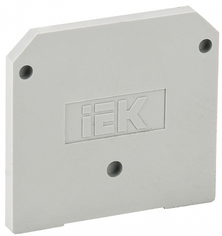 IEK Заглушка для ЗНИ-35мм2 (JXB125A) серый