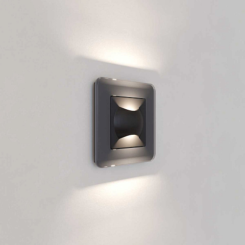 Встраиваемая LED подсветка Werkel МУН черный матовый W1154508 4690389185601