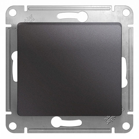 Systeme Electric Glossa Графит Переключатель 1-клавишный, сх.6,10AX