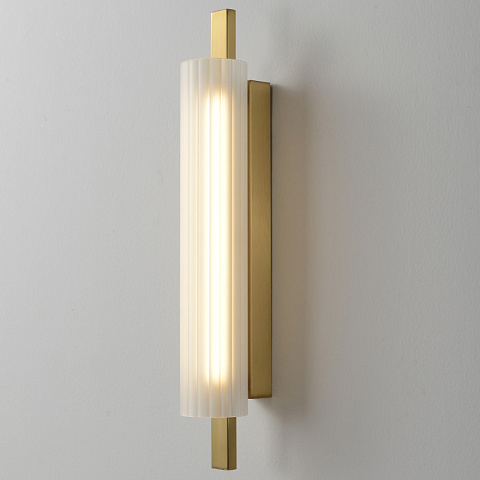 Бра Crystal Lux TUNNEL AP10 LED BRASS