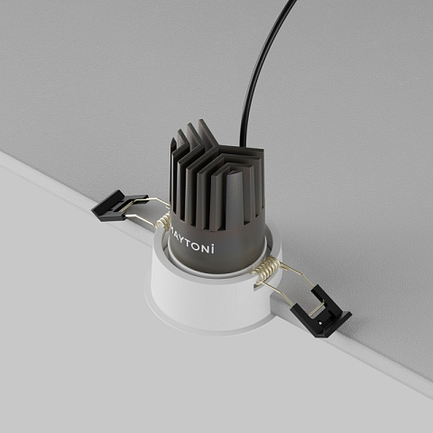 Встраиваемый светильник Maytoni DL123-10W-3K-W
