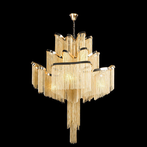 Каскадная люстра LOFT IT 10208/800 Gold