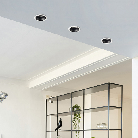 Встраиваемый светильник Crystal Lux CLT 081C WH-BL