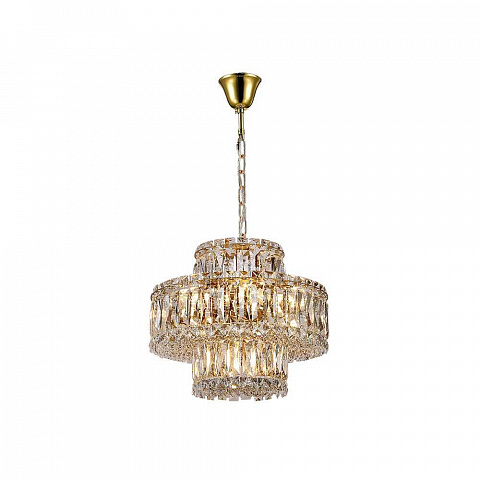 Подвесная люстра Newport 8458+3/C gold М0069585