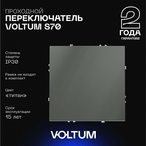 Выключатель VOLTUM VLS010306