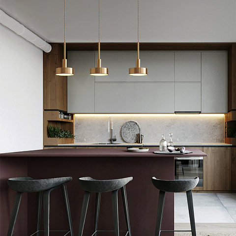Подвесной светильник Imperium Loft Tenn One Brass 187965-23