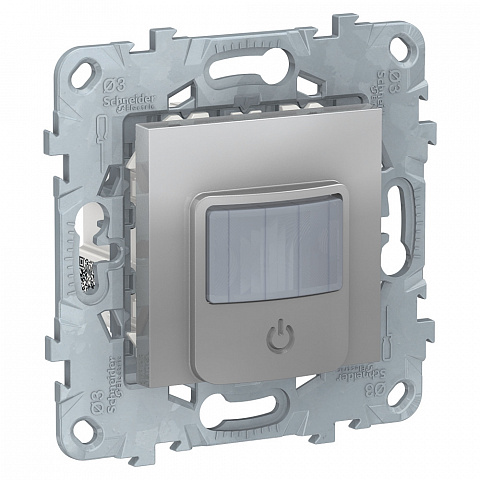 Schneider Electric Unica New Алюминий Датчик движения с выключателем, 10А