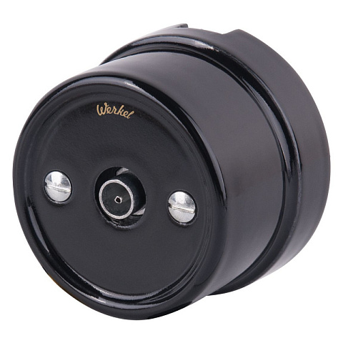 Розетка Werkel W5683008 черный