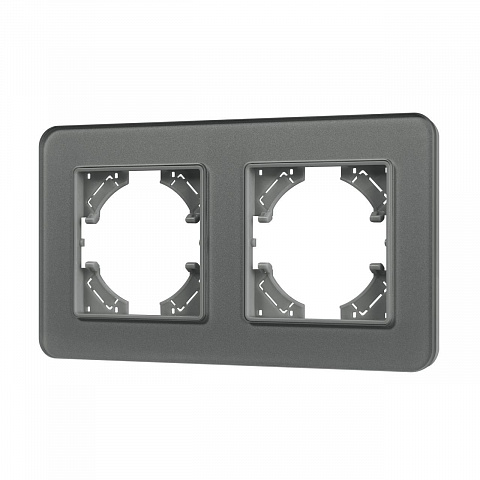 Рамка стеклянная FRM-OMALI-GS-2-GR Arlight 049694