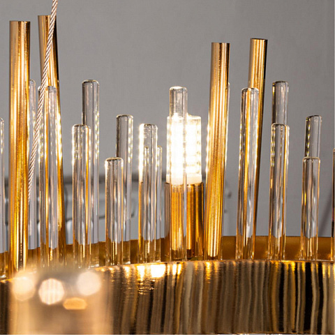 Подвесная люстра ARTE Lamp A1007SP-10GO