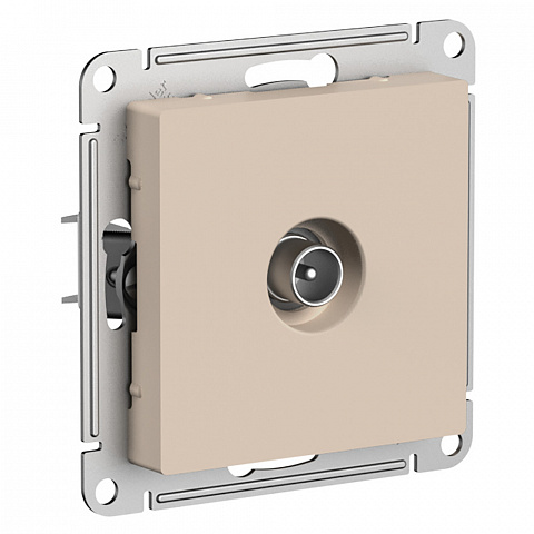 Systeme Electric AtlasDesign Песочный Розетка TV коннектор, механизм
