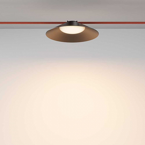 Подвесной светодиодный светильник Maytoni Technical Pendant system Parity Campana TR127B-12W3K-B