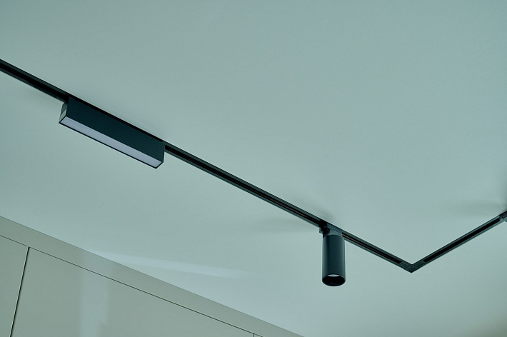 DK6440-BK Трековый светильник IP 20, 10 Вт, LED 4000, черный, алюминий