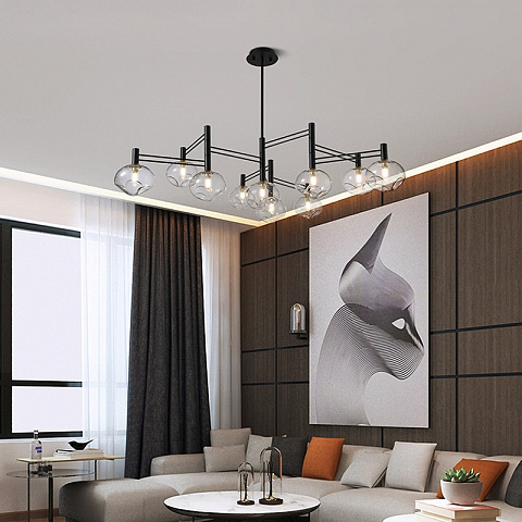 Подвесная люстра Imperium Loft Temper L10 Black 229048-26