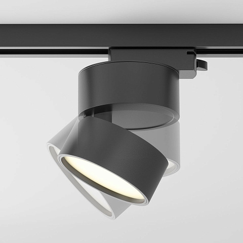 Трековый светодиодный светильник Maytoni Technical Unity Onda TR007-1-12W3K-B-1