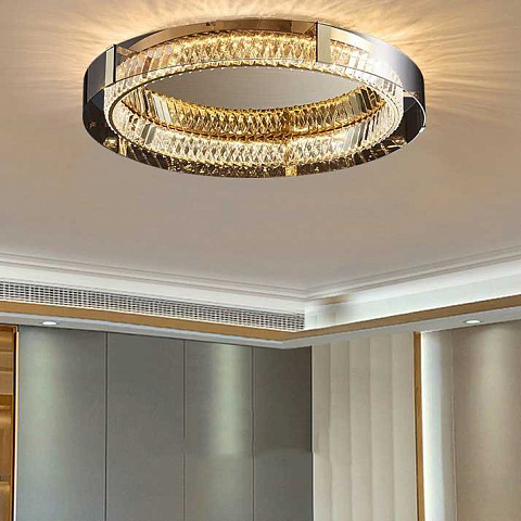 Потолочная люстра Imperium Loft Persey D80 Amber Трех 223746-23