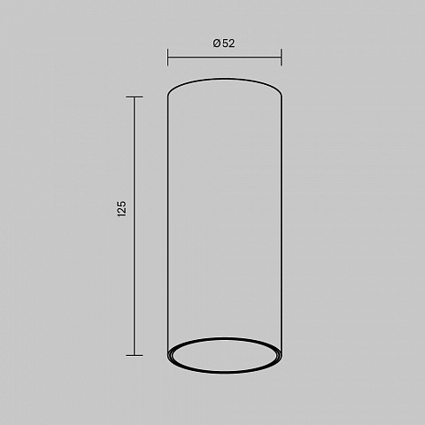 Потолочный светодиодный светильник Maytoni Technical Focus LED C056CL-L12W3K-W-W