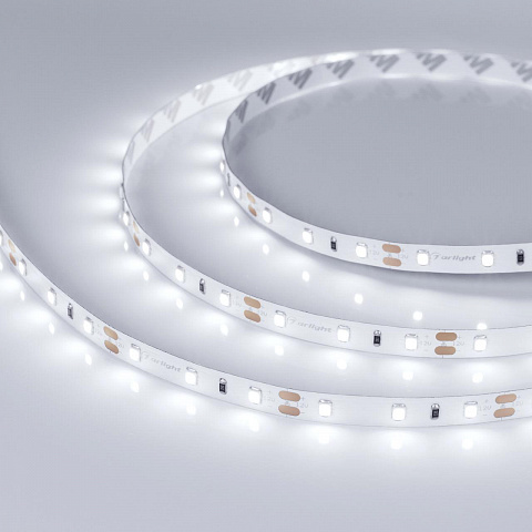 Светодиодная лента Arlight 4,8W/m 60LED/m 2835SMD холодный белый 5M 010522(2)