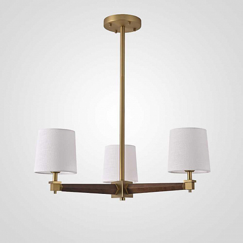 Подвесная люстра Imperium Loft Jorgenson D70 White/Dark Wood 203579-26
