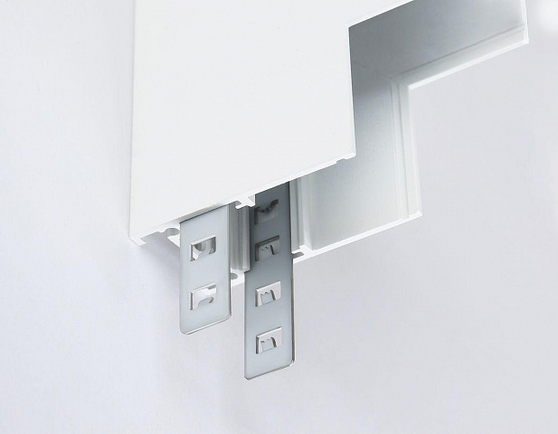 Коннектор L-образный внутренний для накладного шинопровода Ambrella light Track System Magnetic GL3377