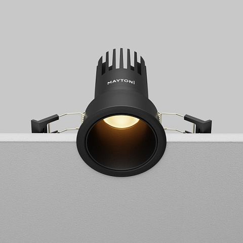 Встраиваемый светильник Maytoni DL116-10W-2.7K-B