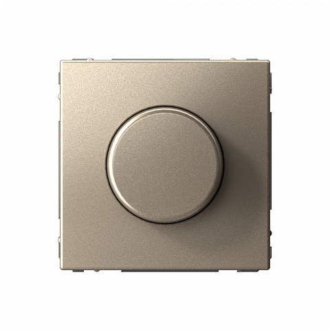 Systeme Electric ArtGallery Шампань Светорегулятор (диммер) повор-нажим, LED, RC, 400Вт, механизм
