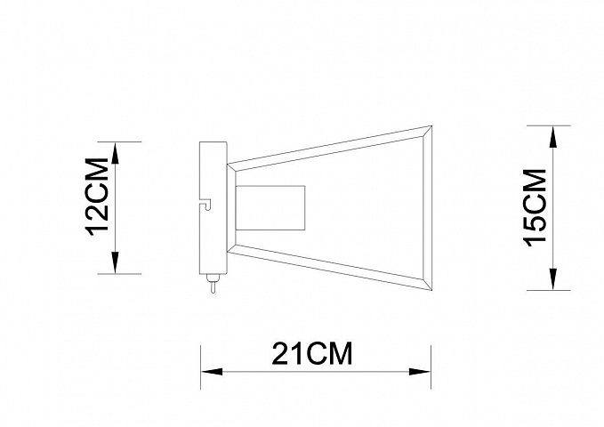Бра Arte Lamp Brussels A8030AP-1WH